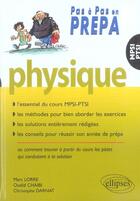 Couverture du livre « Physique mpsi-ptsi » de Lorre/Chaibi/Darnat aux éditions Ellipses