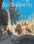 Couverture du livre « Reconquêtes Tome 3 : le sang des Scythes » de Sylvain Runberg et Francois Miville-Deschenes aux éditions Lombard