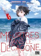 Couverture du livre « Meurtres dans le Decagone Tome 5 » de Yukito Ayatsuji et Hiro Kiyohara aux éditions Pika