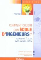 Couverture du livre « Comment choisir son ecole d'ingenieur ? (édition 2006) » de Selignan Maite aux éditions Studyrama