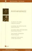 Couverture du livre « Anniversaire(s) » de Fabienne Rouby aux éditions Lansman