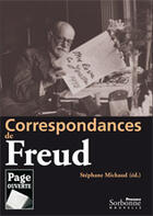 Couverture du livre « Correspondances de Freud » de Stephane Michaud aux éditions Presses De La Sorbonne Nouvelle