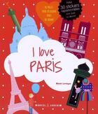 Couverture du livre « I love Paris » de Marie Leveque aux éditions Marcel Et Joachim