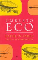 Couverture du livre « Faith In Fakes » de Umberto Eco aux éditions Random House Digital