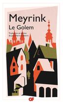 Couverture du livre « Le Golem » de Gustav Meyrink aux éditions Flammarion