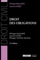 Couverture du livre « Droit des obligations (11e édition) » de Philippe Malaurie et Laurent Aynes et Philippe Stoffel-Munck aux éditions Lgdj