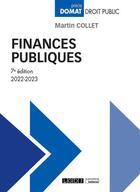Couverture du livre « Finances publiques (7e édition) » de Martin Collet aux éditions Lgdj