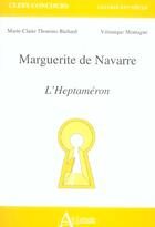 Couverture du livre « Marguerite de navarre - l'heptameron » de Montagne/Thomine aux éditions Atlande Editions