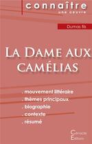 Couverture du livre « La dame aux camélias, de Alexandre Dumas » de  aux éditions Editions Du Cenacle