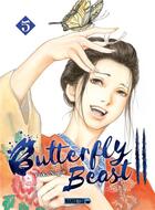 Couverture du livre « Butterfly beast Tome 5 » de Yuka Nagate aux éditions Mangetsu