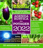 Couverture du livre « Agenda Rustica du potager (édition 2022) » de  aux éditions Rustica
