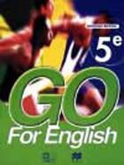 Couverture du livre « Go for english 5e (senegal) » de  aux éditions Edicef