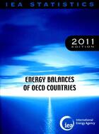 Couverture du livre « Energy balances of OECD Countries 2011 » de Ocde aux éditions Ocde