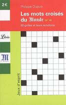 Couverture du livre « Mots croises t.4 - 50 grilles et leur solutions » de Philippe Dupuis aux éditions J'ai Lu