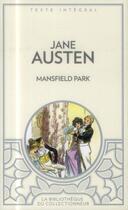 Couverture du livre « Mansfield park » de Jane Austen aux éditions Archipoche
