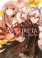 Couverture du livre « Arifureta ; de zéro à héros Tome 1 » de Takaya-Ki et Ryo Shirakome et Roga aux éditions Delcourt