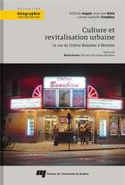 Couverture du livre « Culture et revitalisation urbaine: le cas du cinéma Beaubien à Montréal » de Juan-Luis Klein et Diane-Gabrielle Tremblay et Wilfredo Angulo aux éditions Pu De Quebec