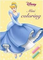 Couverture du livre « Disney princesses - mini coloring » de  aux éditions Chantecler