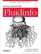 Couverture du livre « Getting Started with Fluidinfo » de Nicholas J. Radcliffe aux éditions O'reilly Media