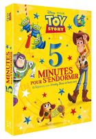 Couverture du livre « 5 minutes pour s'endormir ; Toy Story ; 12 histoires avec Woody, Buzz et leurs amis » de Disney Pixar aux éditions Disney Hachette