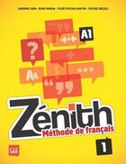 Couverture du livre « Methode zenith niveau 1 eleve + dvd rom » de Chein/Mimran aux éditions Cle International