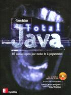 Couverture du livre « Total Java » de Steven Holzner aux éditions Eyrolles