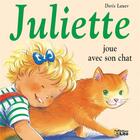 Couverture du livre « Juliette joue avec son chat » de Doris Lauer aux éditions Lito