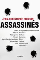 Couverture du livre « Assassines » de Jean-Christophe Buisson aux éditions Perrin