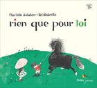 Couverture du livre « Rien que pour toi » de Zolotow/Shulevitz aux éditions Didier Jeunesse