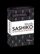 Couverture du livre « Motifs sashiko : 52 modèles à broder » de Susan Briscoe aux éditions Eyrolles