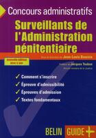 Couverture du livre « Surveillants de l'administration pénitentiaire » de Boursin/Kerneis aux éditions Belin Education