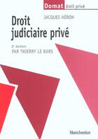 Couverture du livre « Droit judiciaire prive » de Heron/Le Bars aux éditions Lgdj