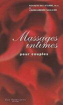 Couverture du livre « Massages intimes pour couples » de Kenneth Ray Stubbs et Louise-Andrée Saulner aux éditions Saint-jean Editeur