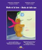 Couverture du livre « Modo et la lune modo ak lalin nan » de Hamel Judith aux éditions Bouton D'or