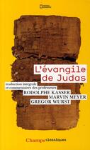 Couverture du livre « L'évangile de Judas » de Kasser et Wurst et Meyer aux éditions Flammarion