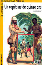 Couverture du livre « FLE ; un capitaine de 15 ans ; niveau A1 » de Jules Verne aux éditions Cle International