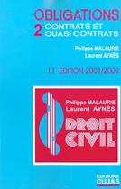 Couverture du livre « Droit civil » de Malaurie/Aynes aux éditions Cujas