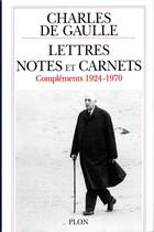 Couverture du livre « Lettres, notes et carnets Tome 13 » de Charles De Gaulle aux éditions Plon