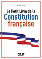 Couverture du livre « La constitution française » de Jennifer Halter aux éditions First