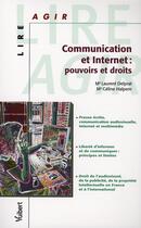 Couverture du livre « Communication et médias : pouvoirs et droits » de Celine Halpern et Laurent Delprat aux éditions Vuibert