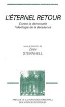 Couverture du livre « L'éternel retour » de Zeev Sternhell aux éditions Presses De Sciences Po