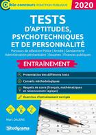 Couverture du livre « Tests d'aptitudes, psychotechniques et de personnalité ; entraînement (édition 2020) » de Marc Dalens aux éditions Studyrama