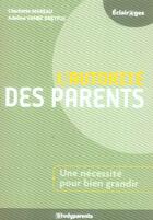 Couverture du livre « L'autorite des parents » de Charlotte Mareau aux éditions Studyrama