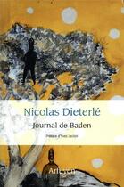 Couverture du livre « Journal de Baden » de Nicolas Dieterle aux éditions Arfuyen