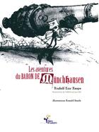 Couverture du livre « Les aventures du baron de Münchhausen » de Rudolf Eric Raspe et Ronald Searle aux éditions Lampion
