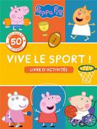 Couverture du livre « Peppa pig-peppa - vive le sport - activites et stickers » de  aux éditions Hachette Jeunesse