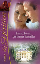 Couverture du livre « Les Fausses Fiancailles » de Barbara Boswell aux éditions Harlequin