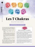 Couverture du livre « Les 7 chakras : écouter son corps » de  aux éditions Mercileslivres