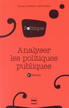 Couverture du livre « Analyser les politiques publiques (2e édition) » de Daniel Kubler et Jacques De Maillard aux éditions Pu De Grenoble