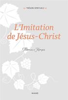 Couverture du livre « L'imitation de Jésus-Christ » de Thomas A. Kempis aux éditions Mame